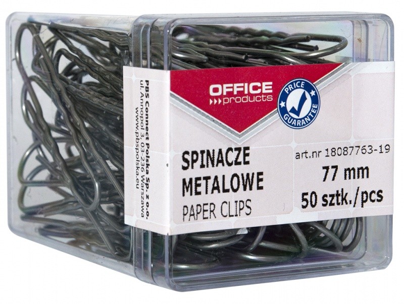 სკრეპი პლასტმასის კოლოფში 77მმ - 50 ცალი OFFICE PRODUCTS