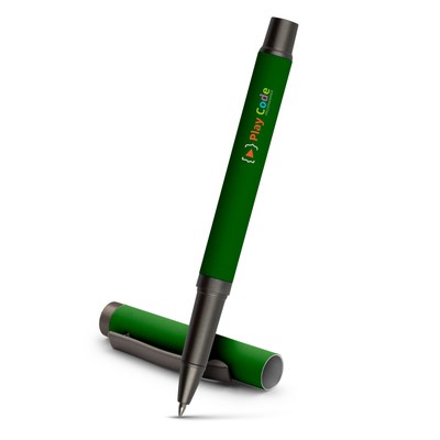 Gel ball pen with cap
